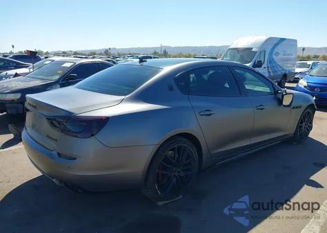 2014 Maserati Quattroporte Gts from USA, damaged, VIN ZAM56PPA1E1072933